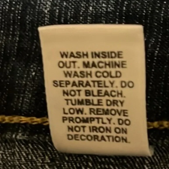 Cato, 5-Pocket, Design Pockets, Jean Capris, Size 14 - Picture 9 of 10